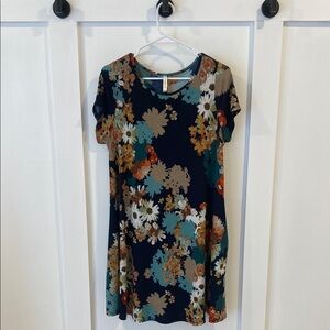 Floral Short Sleeve Dress